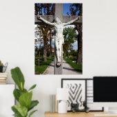 Jesus Christus gekreuzigt Poster (Heimbüro)