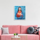 Jesus Christus Gemälde von Alfred Fox Leinwanddruck (Insitu (Wohnzimmer))