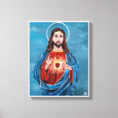 Jesus Christus Gemälde von Alfred Fox Leinwanddruck (Vorderseite)