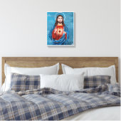 Jesus Christus Gemälde von Alfred Fox Leinwanddruck (Insitu (Schlafzimmer))