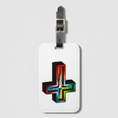 Jesus Christus Gepäckanhänger (Vorderseite Vertikal)