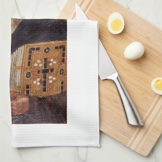 Jesus Christus Geschirrtuch (Viertel Falte)