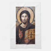 Jesus Christus Geschirrtuch (Vertikal)