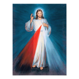 Jesus Christus Göttliche Barmherzigkeit Heiliges H Fotodruck