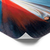 Jesus Christus Göttliche Barmherzigkeit Heiliges H Poster (Ecke)