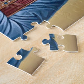 Jesus Christus hält das Evangeliumsikon Puzzle (Seite)