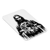 Jesus Christus hält die Welt der Kunst Illustratio Magnet (Rechte Seite)