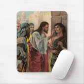 Jesus Christus heilt den blinden Mann Mousepad (Mit Mouse)