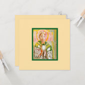 Jesus Christus Hohepriester Karte (Vorderseite/Rückseite Beispiel)
