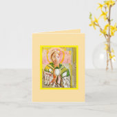 Jesus Christus Hohepriester Karte (Gelbe Blume)