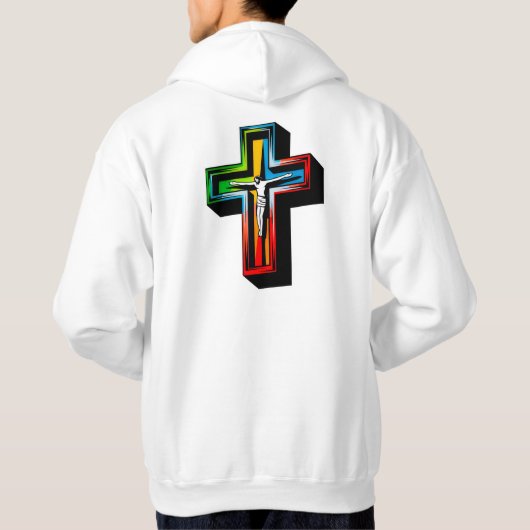 Jesus Christus Hoodie (Rückseite)
