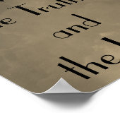 Jesus Christus - Ich bin der Weg, die Wahrheit, da Poster (Ecke)