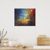 Jesus Christus Ich bin Poster (Küche)