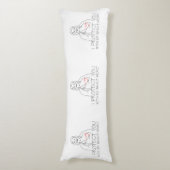 Jesus Christus - ich schütze dich Seitenschläferkissen (Vorderseite Vertikal)