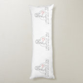 Jesus Christus - ich schütze dich Seitenschläferkissen (Rückseite (Vertikal))