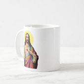 Jesus Christus im Pop Art Style Kaffeetasse (Vorderseite Links)