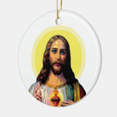 Jesus Christus im Pop Art Style Keramik Ornament (Links)