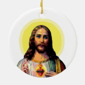 Jesus Christus im Pop Art Style Keramik Ornament (Hinten)