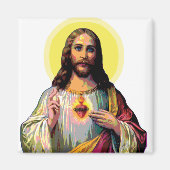 Jesus Christus im Pop Art Style Magnet (Vorne)