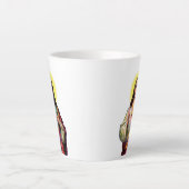 Jesus Christus im Pop Art Style Milchtasse (Vorderseite)