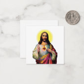 Jesus Christus im Pop Art Style Mitteilungskarte (Vorderseite/Rückseite Beispiel)