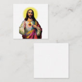 Jesus Christus im Pop Art Style Mitteilungskarte (Vorne/Hinten)
