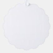 Jesus Christus im Pop Art Style Ornament Karte (Rückseite)