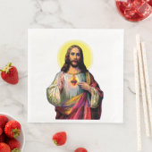 Jesus Christus im Pop Art Style Serviette (Beispiel)