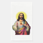 Jesus Christus im Pop Art Style Serviette (Vorderseite)
