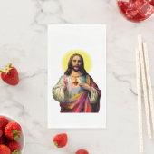Jesus Christus im Pop Art Style Serviette (Beispiel)