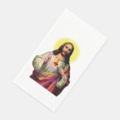 Jesus Christus im Pop Art Style Serviette (Ecke)