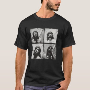 Jesus Christus im Stil der alten Fotomaschine, J T-Shirt