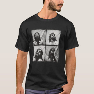 Jesus Christus im Stil der alten Fotomaschine, J T-Shirt