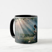 Jesus Christus in Gethsemane #2 Tasse (Vorderseite Links)