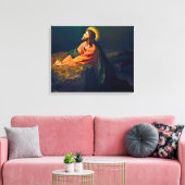 Jesus Christus in Gethsemane Leinwanddruck (Insitu (Wohnzimmer))
