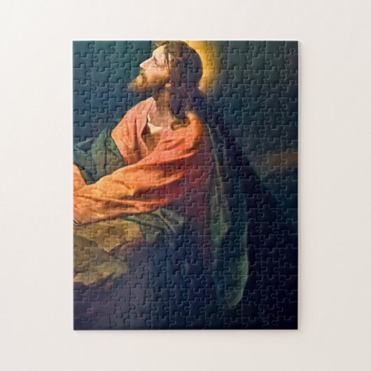 Jesus Christus in Gethsemane Puzzle (Vertikal)