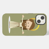 Jesus Christus iPhone Hülle (Rückseite (Horizontal))