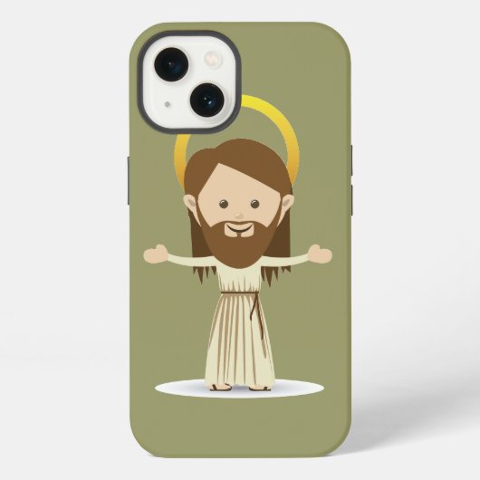Jesus Christus iPhone Hülle (Rückseite)
