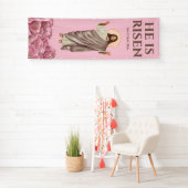 Jesus Christus ist auferstanden katholischen Urlau Banner (Insitu)