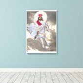 Jesus Christus ist das zweite Kommen Leinwanddruck (Insitu (Holzboden))