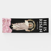 Jesus Christus ist der aufgewachsene katholische U Banner (Horizontal)