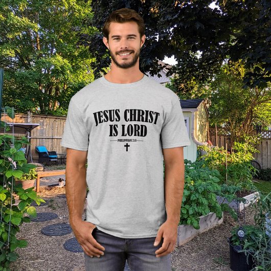 Jesus Christus ist der Christliche Herr T-Shirt