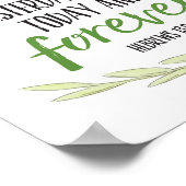 Jesus Christus ist die gleiche Art der Printmedien Poster (Ecke)