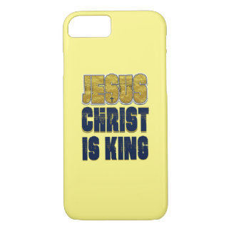 Jesus Christus ist König gelb Case-Mate iPhone Hülle