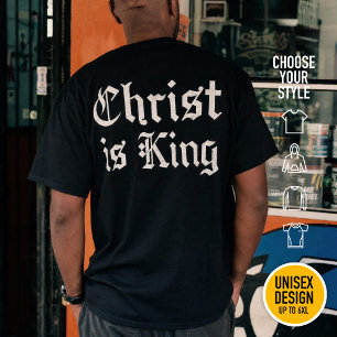 Jesus Christus ist König - gothischer Grunge erodi T-Shirt
