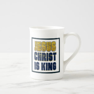 Jesus Christus ist König Porzellantasse