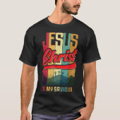 Jesus Christus ist mein Erlöser für Christliche Fr T-Shirt (Vorderseite)