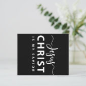 Jesus Christus ist mein Erretter (Stehend Vorderseite)