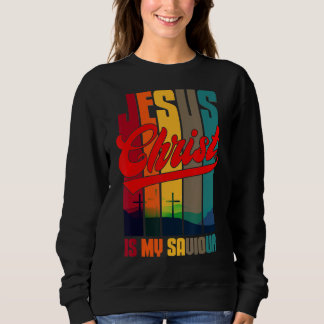 Jesus Christus ist mein Erretter für Christlich 1 Sweatshirt
