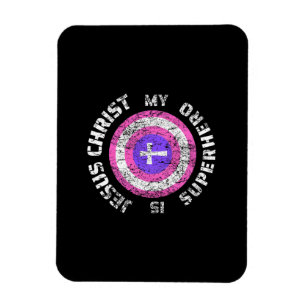 Jesus Christus ist mein Superheld Jesus Magnet